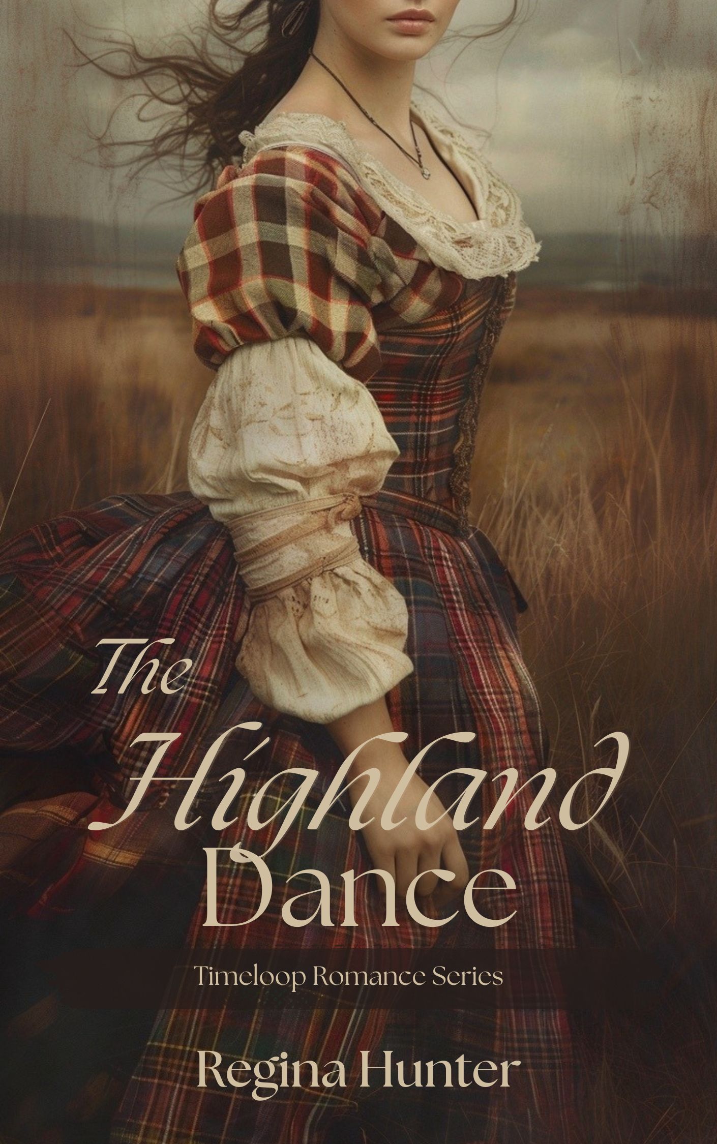 The Highland Dance by Regina Hunter – Scottish historical time-travel romance book cover